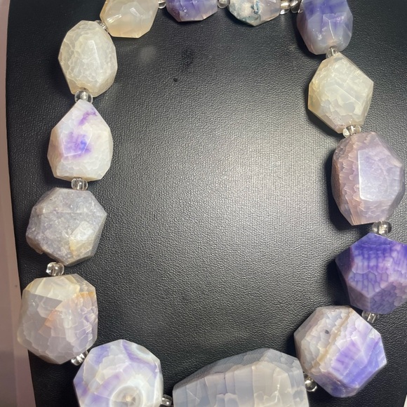 Massive Purple Passion Agate From Mexico, 267 Gr. Gemstone necklace